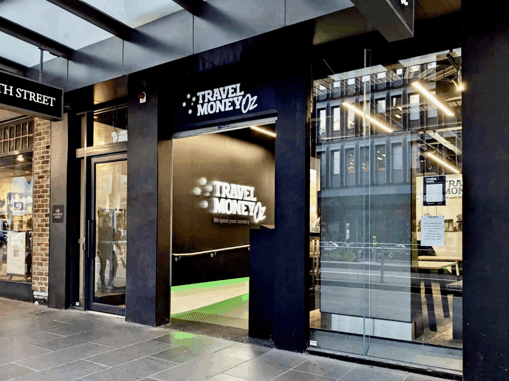 currency exchange near me sydney australia travel money oz
