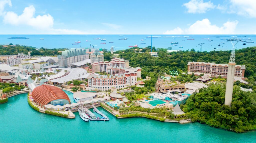things to do in singapore: sentosa island