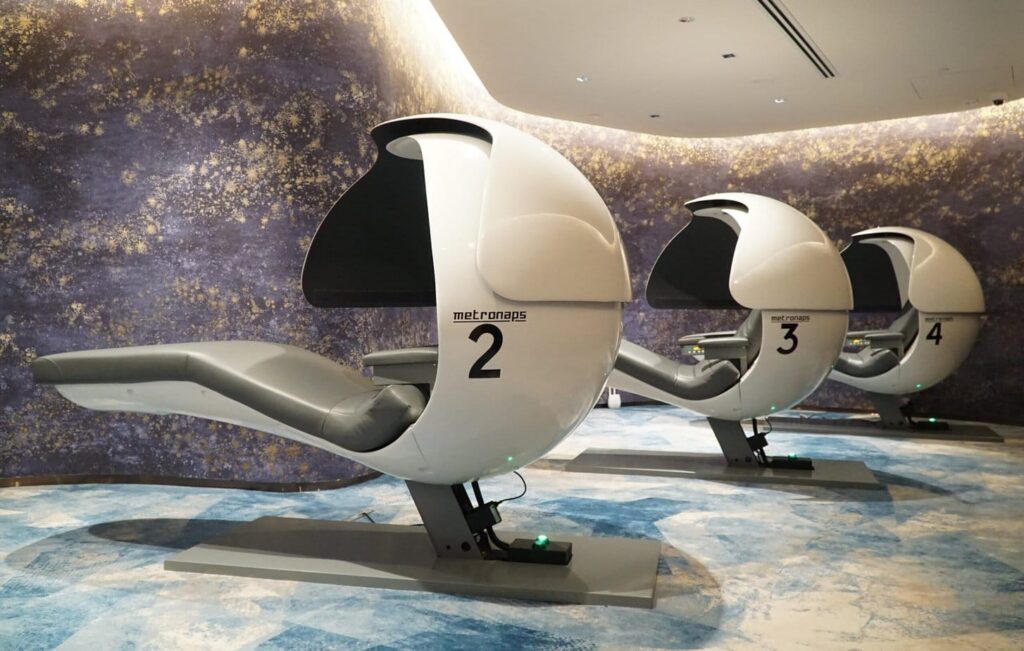 things to do in singapore: sleeping pods