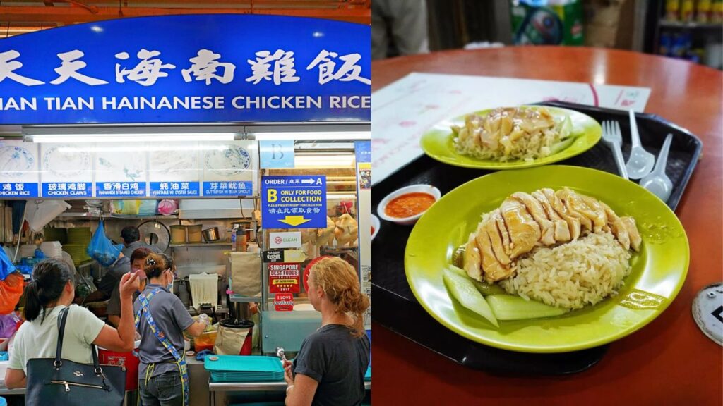 things to do in singapore: maxwell food centre