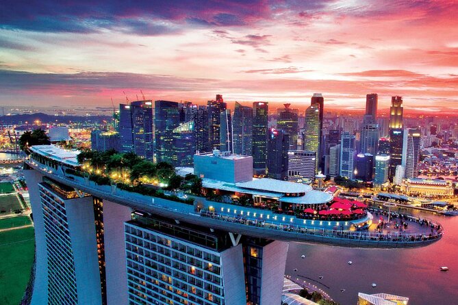 things to do in singapore: marina bay sands skypark