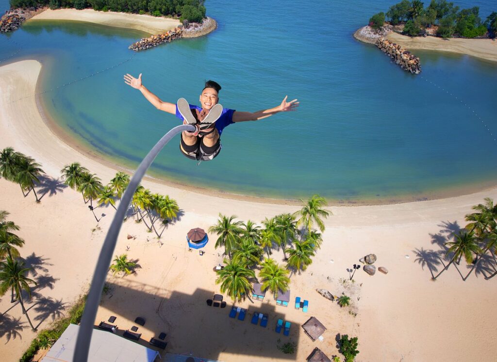 things to do in singapore: skypark sentosa aj hackett