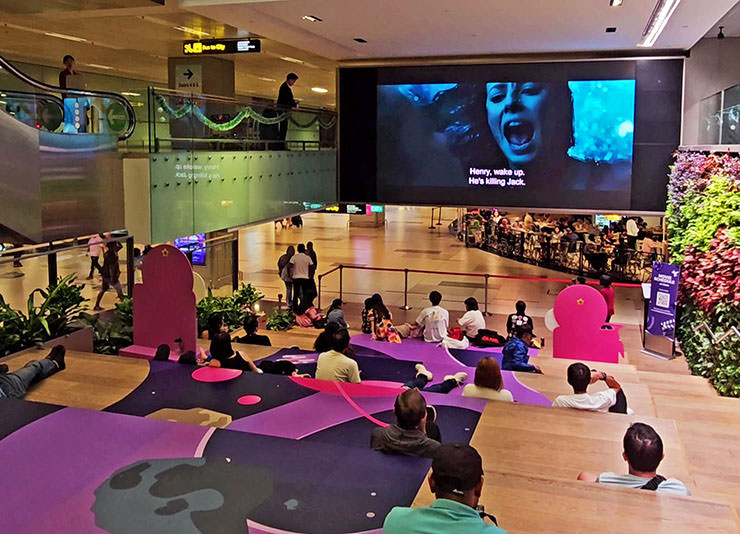 things to do in singapore: free movie
