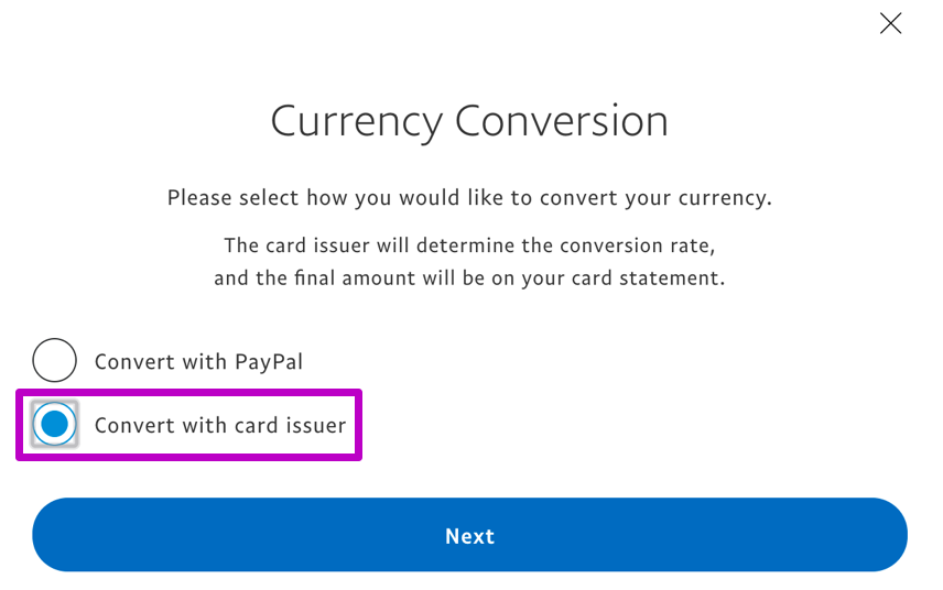PayPal 5 Currency Converter (Exchange Rates Currency Conversion)