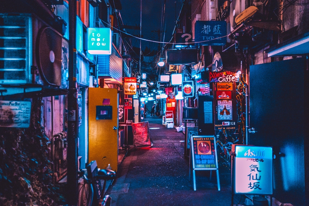 Shinjuku Tokyo Japan Bar Izakaya Alley Street