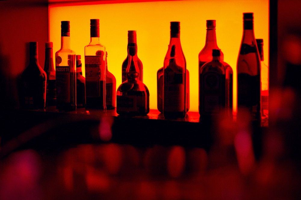 Shinjuku Tokyo Japan Bar Izakaya Alley Bottles