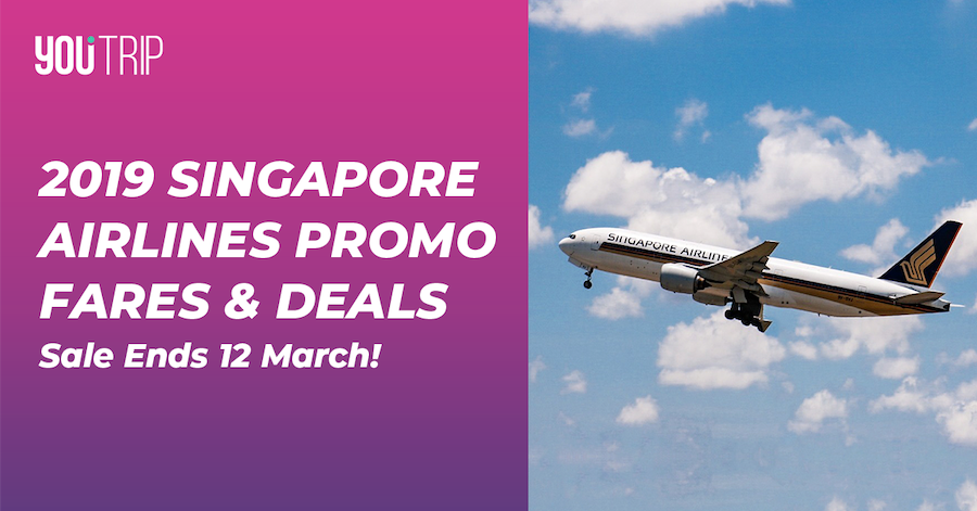 2019 Singapore Airlines Promotion Fares