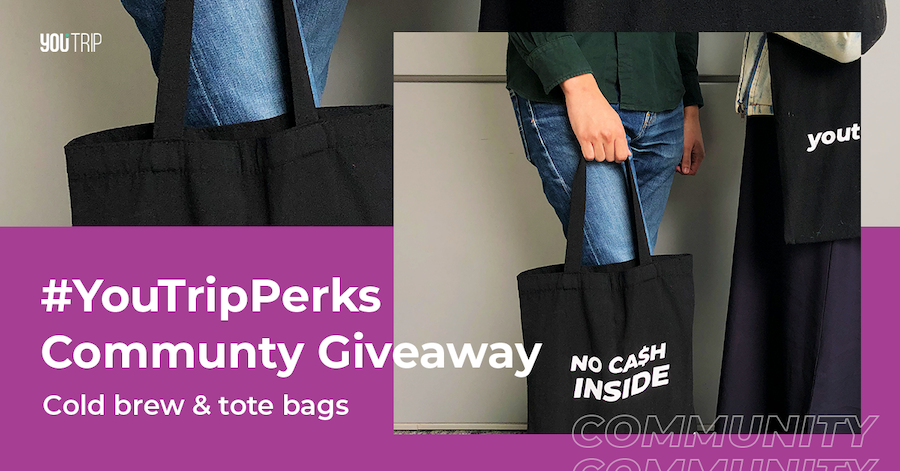 #YouTripPerks Community Giveaway: Cold Brew and Tote Bags