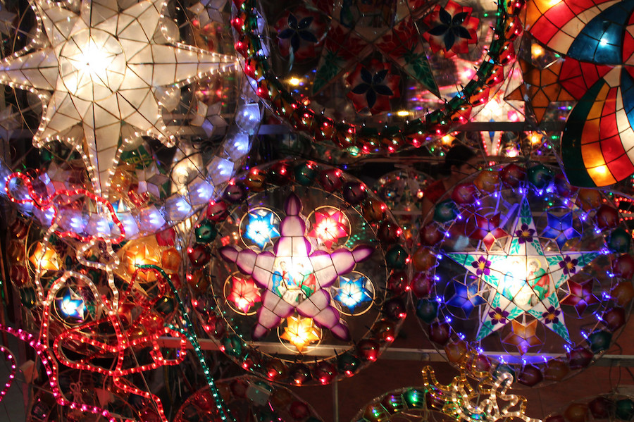 Summer Christmas in San Fernando Pampanga Philippines Giant Lantern Festival