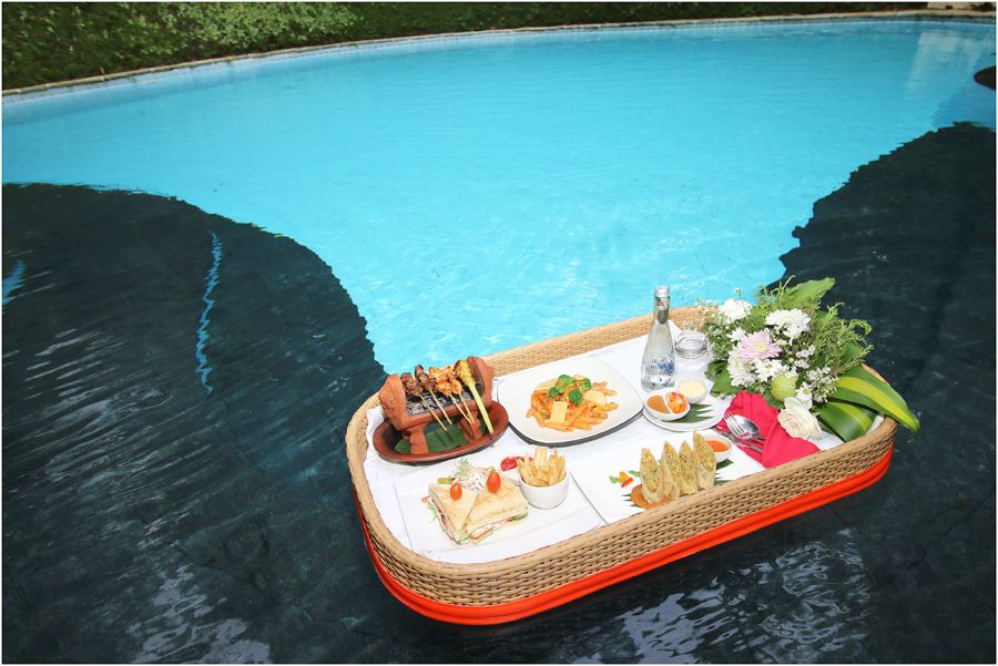 Floating Breakfasts Kupu Kupu Barong Bali