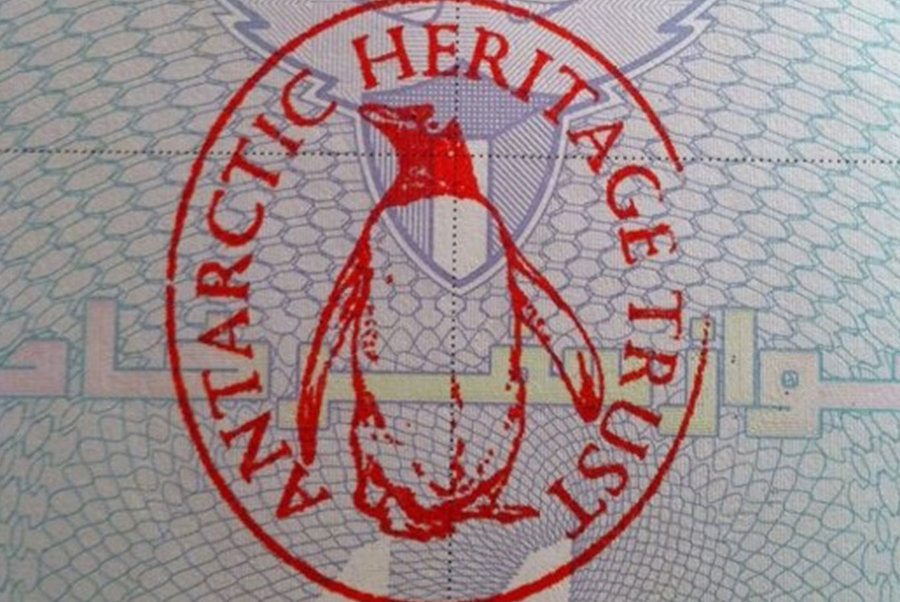 Antartica Passport Stamp Rare