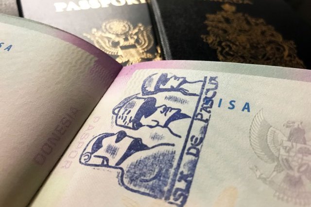 Easter Island Passport Stamp Rare