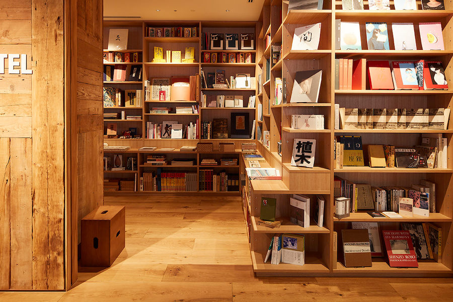 Muji Hotel Ginza Library