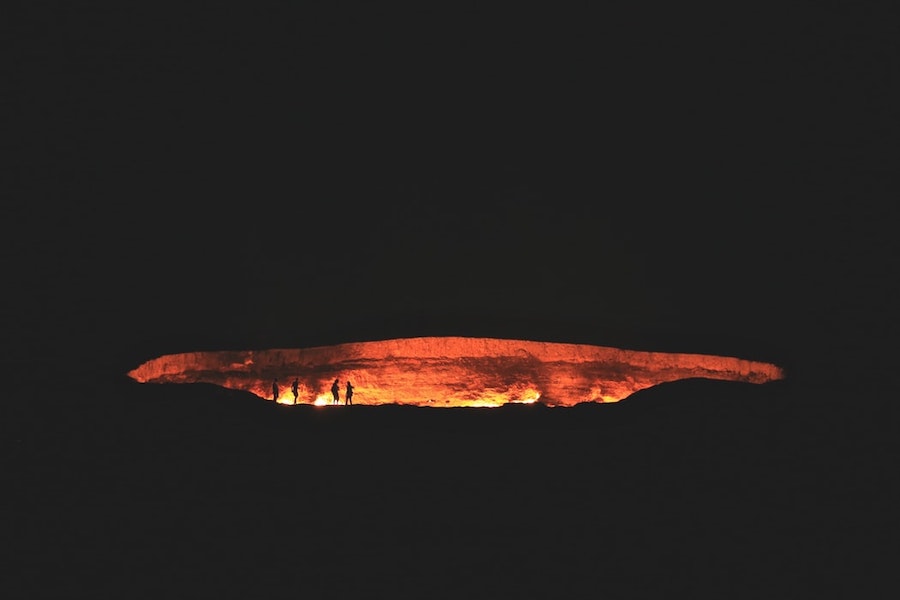 Darvaza Door to Hell, Turkmenistan﻿ Travel Bucket List
