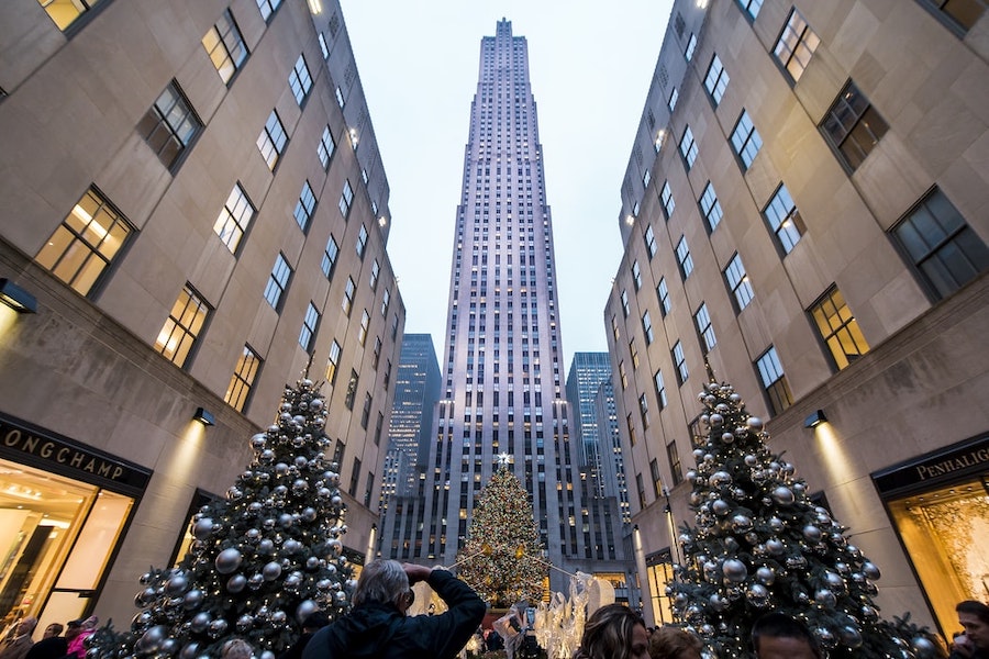 White Christmas New York City USA