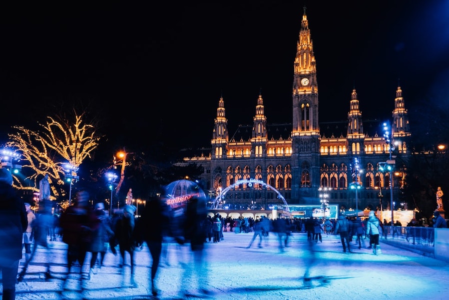 White Christmas Vienna Austria