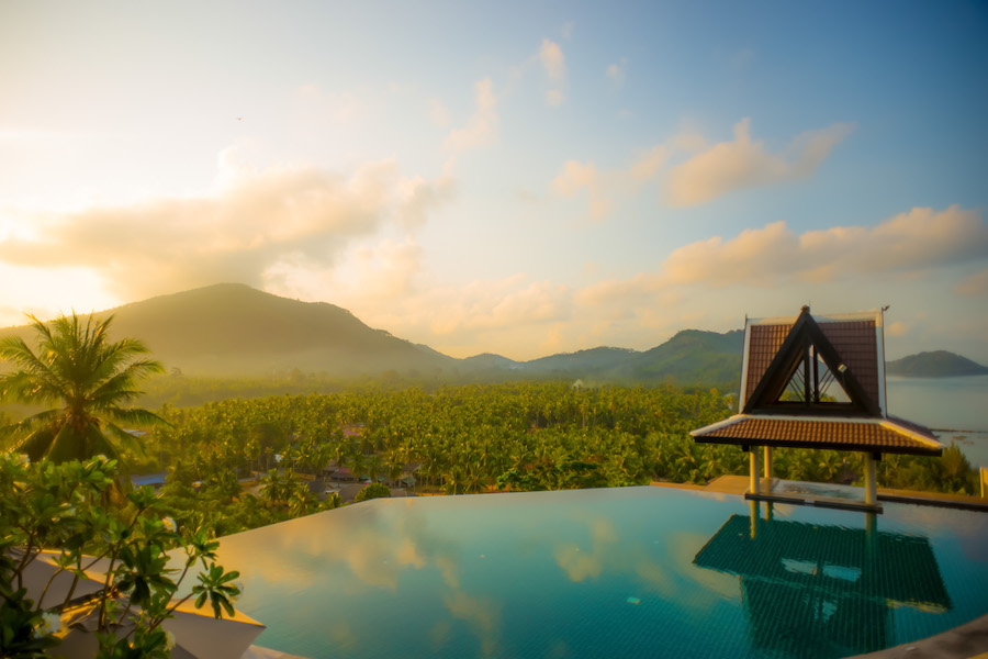 Best Hotels in Asia With Killer Rooftop Pool Views InterContinental Koh Samui Resort 