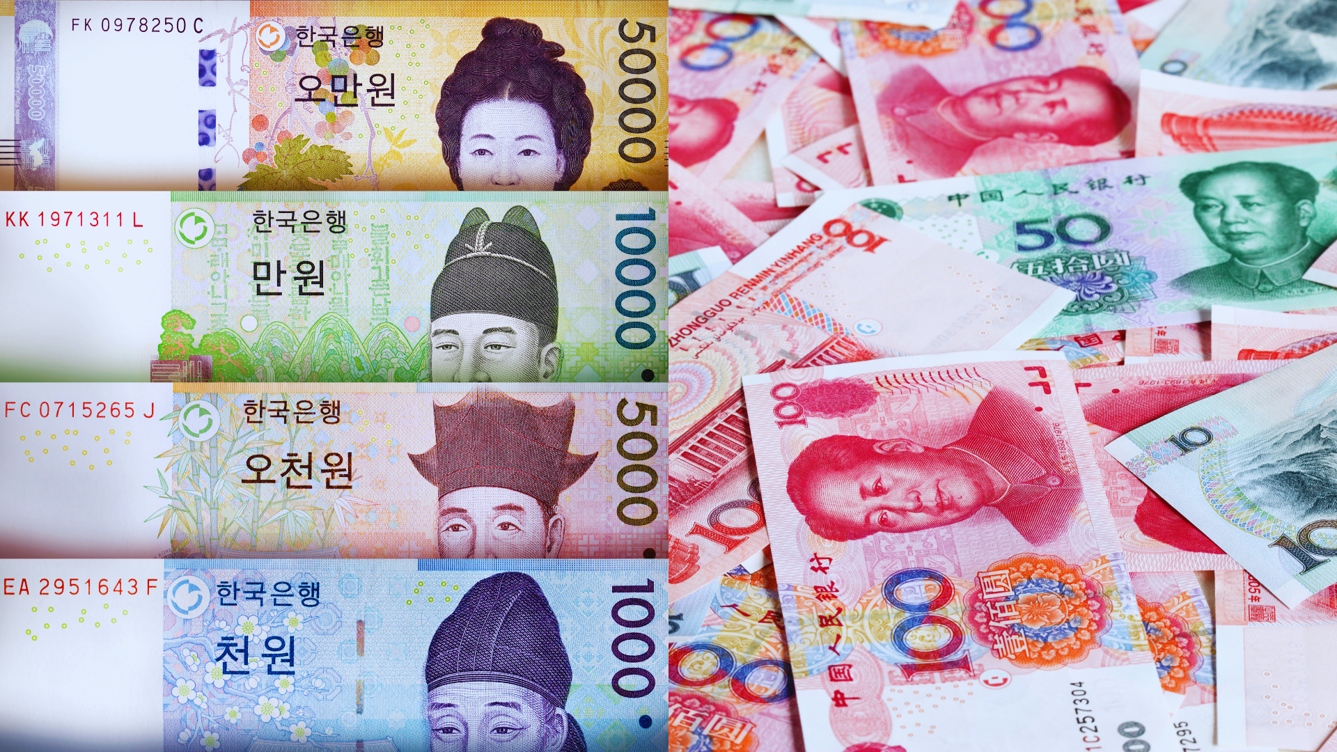 korean won krw chinese yuan cny youtrip
