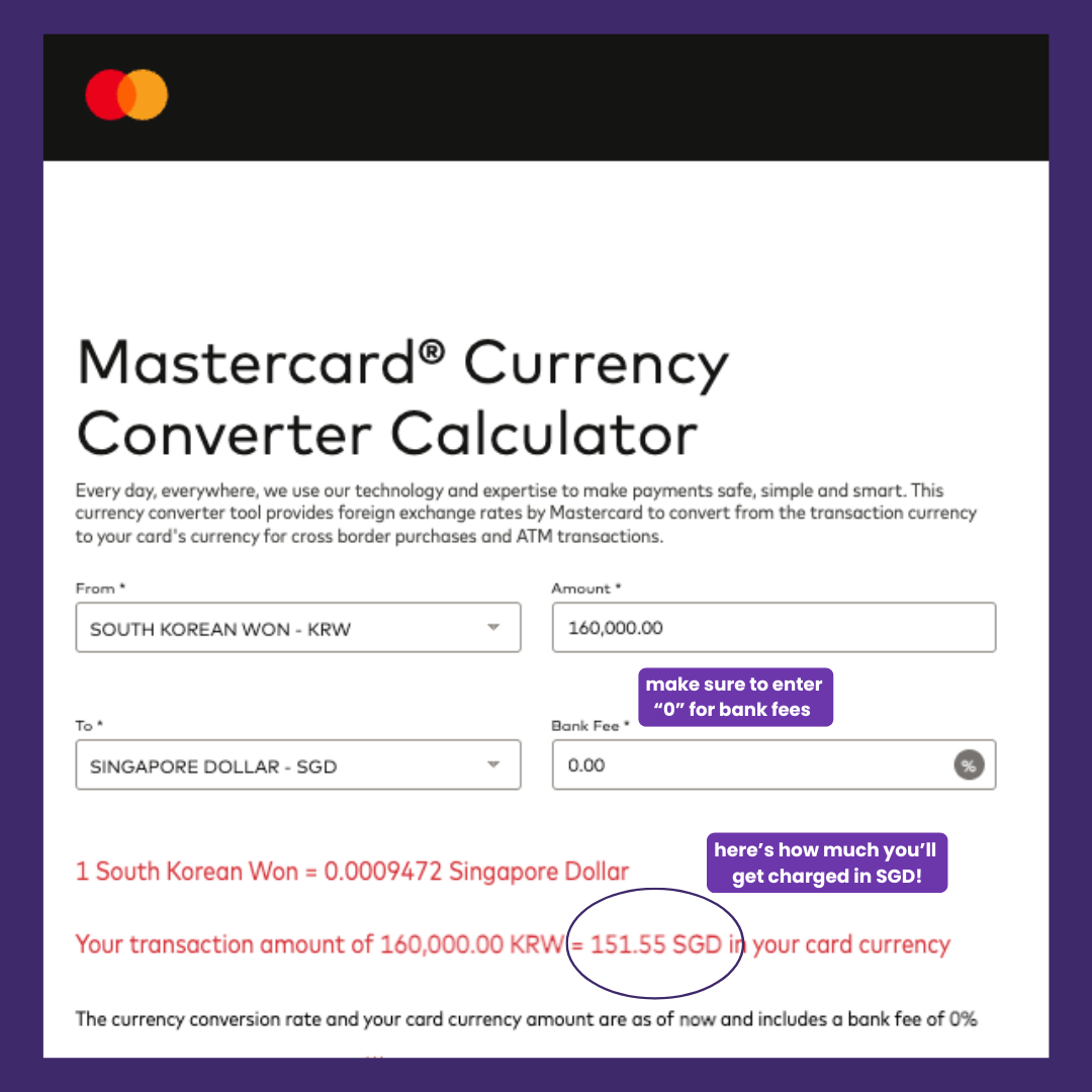 mastercard wholesale exchange rate youtrip