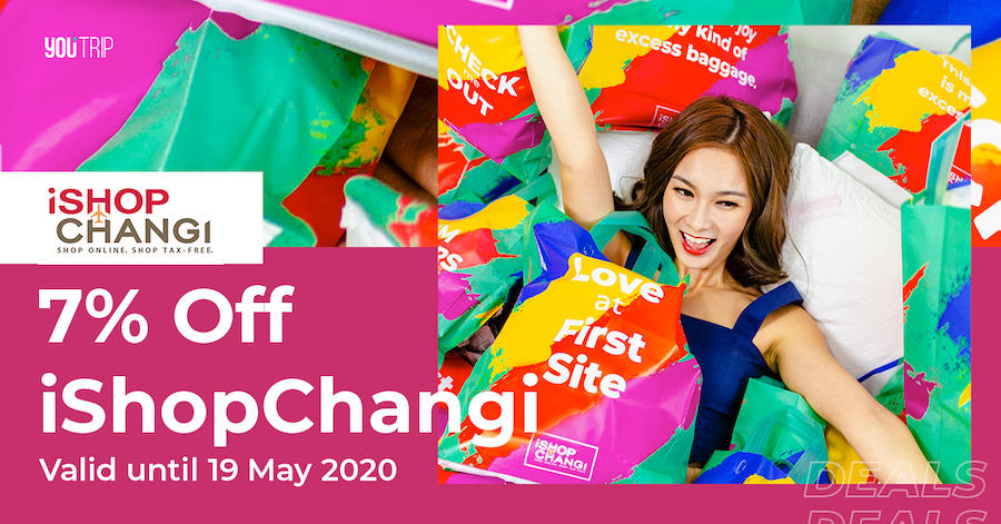 iShopChangi 7% off YouTrip