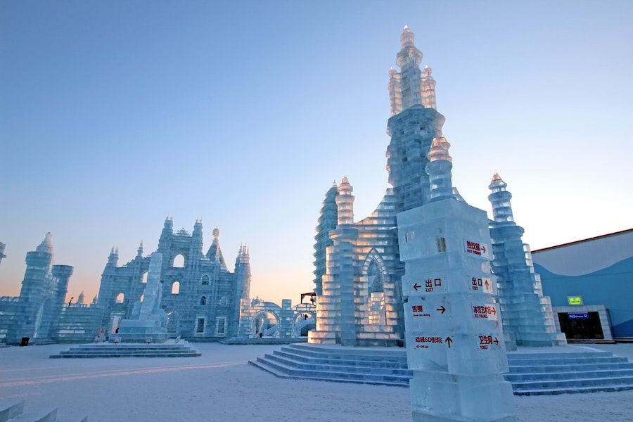 White Christmas Harbin China