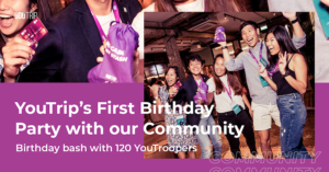 YouTrip's First Birthday Party with our Community
