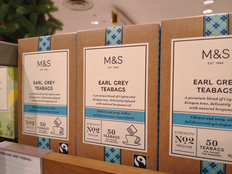Marks & Spencer Singapore vs JB Price Comparison: Early Grey Teabags