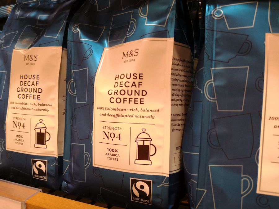 Marks & Spencer Singapore vs JB Price Comparison: House Decaf Ground Coffee