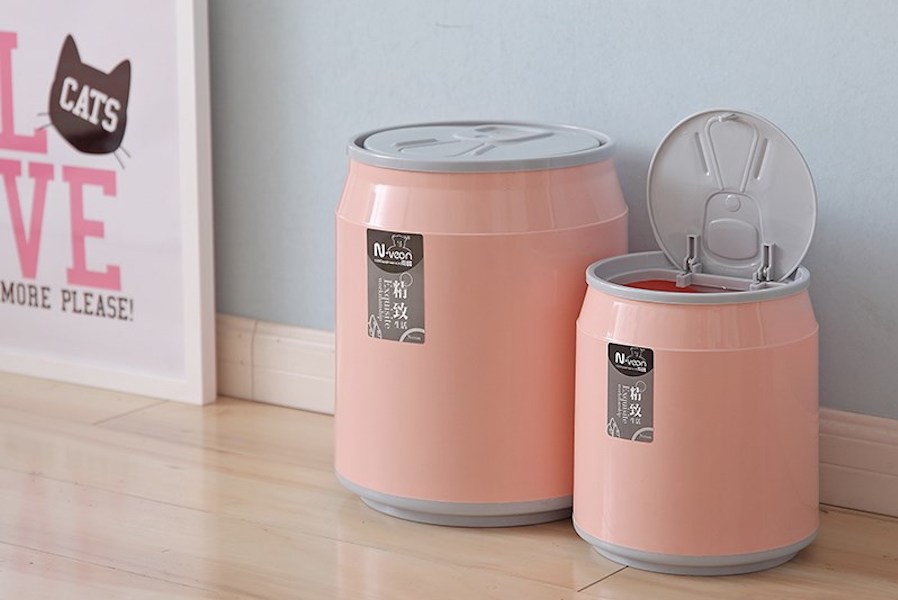 Pastel Drink Can Dustbin ﻿﻿Aesthetic Room Ideas & Decors Under $10