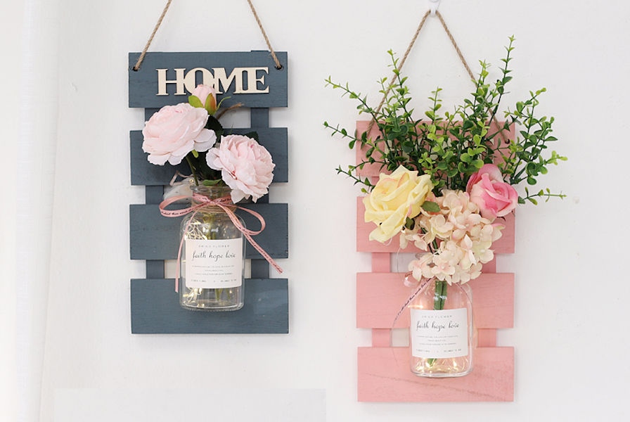 Vintage Hanging Flower Aesthetic Room Ideas & Decors Under $10