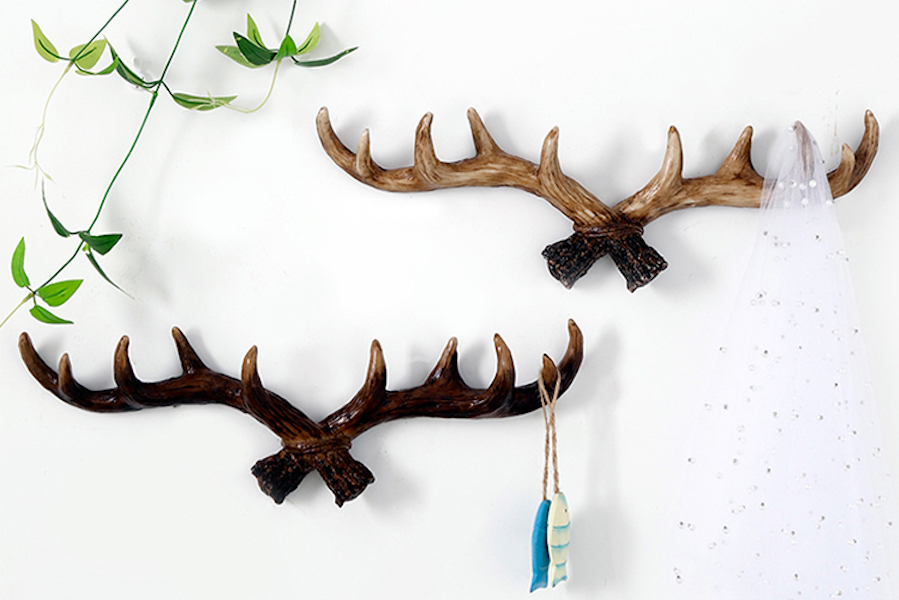 Deer Antler Wall Hanger ﻿﻿Aesthetic Room Ideas & Decors Under $10