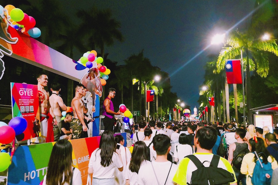 My First Pride Parade Experience in Taipei Taiwan