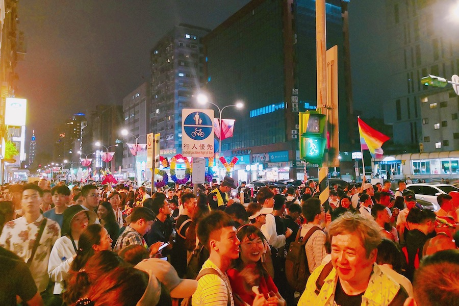 My First Pride Parade Experience in Taipei Taiwan