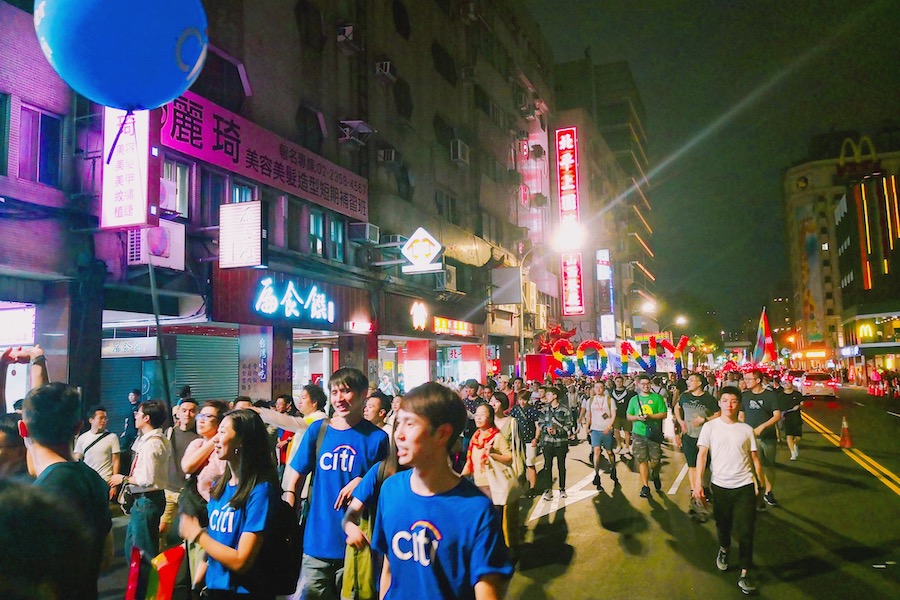 My First Pride Parade Experience in Taipei Taiwan