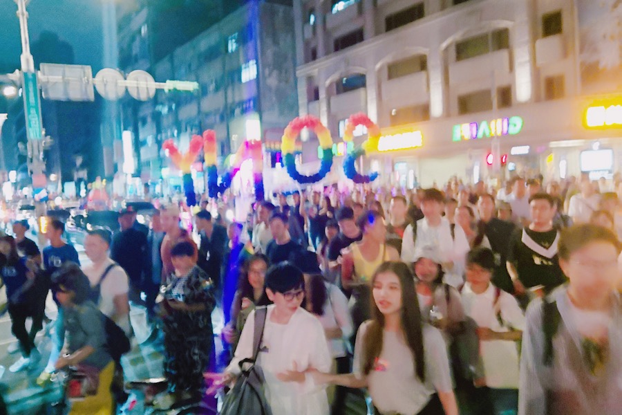 My First Pride Parade Experience in Taipei Taiwan