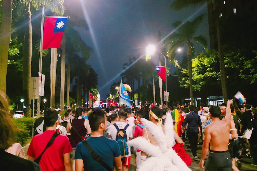 My First Pride Parade Experience in Taipei Taiwan