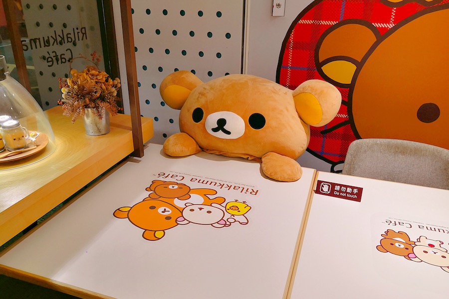 Rilakkuma Cafe Taipei Review: Interior