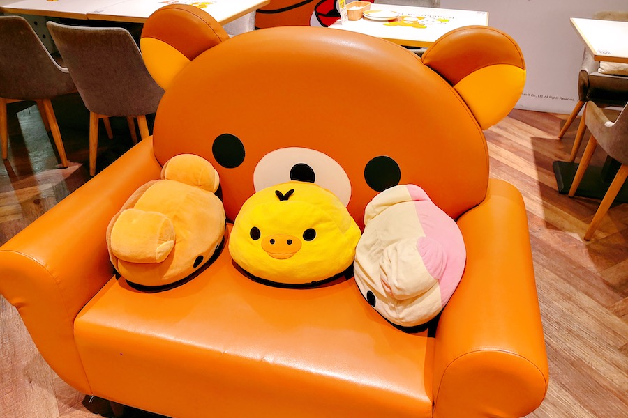 Rilakkuma Cafe Taipei Review: Interior