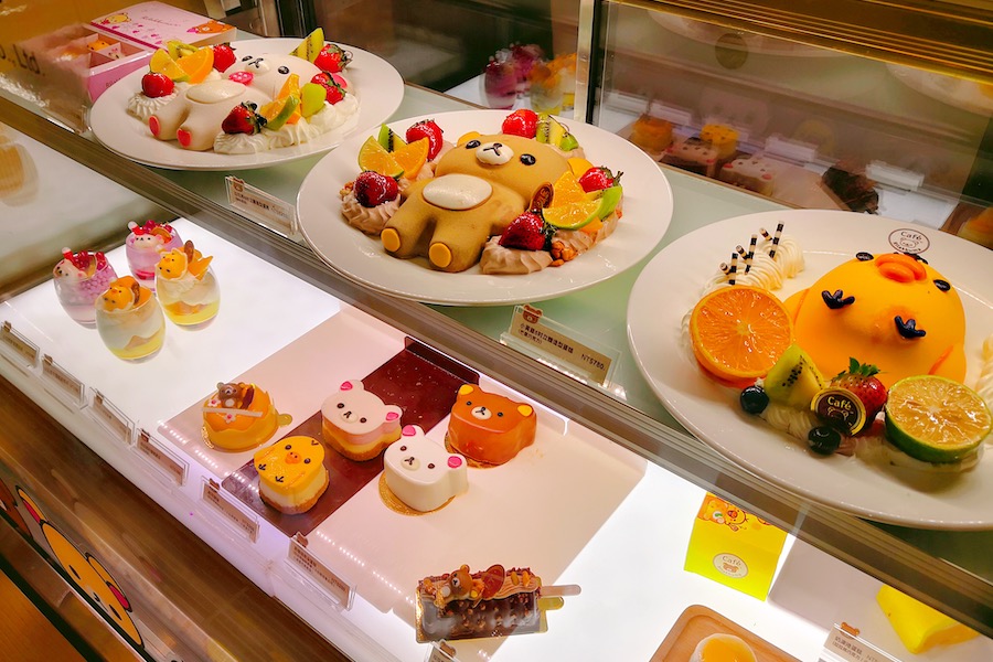 Rilakkuma Cafe Taipei Dessert