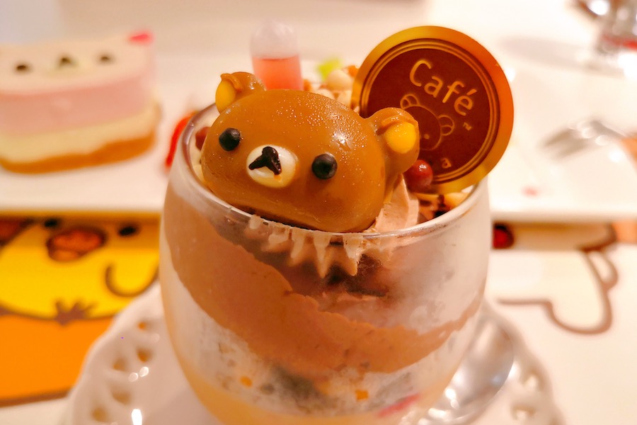 Rilakkuma Cafe Taipei Review: Rilakkuma Chocolate Mousse