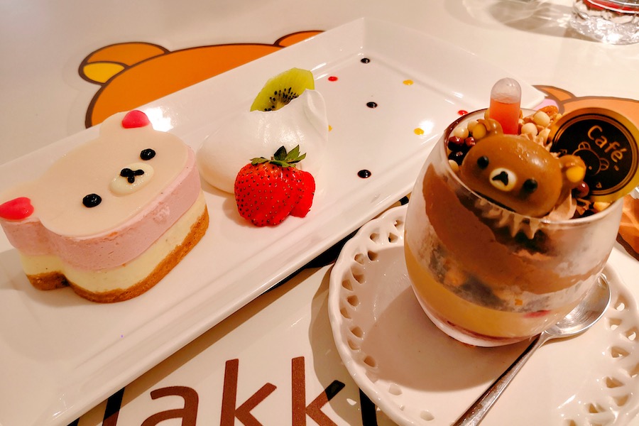 Rilakkuma Cafe Taipei Dessert