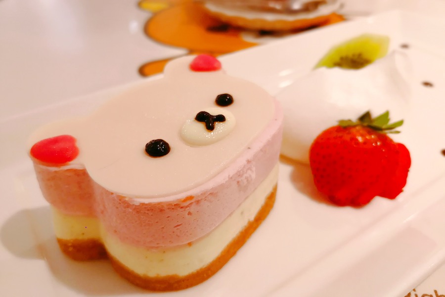 Rilakkuma Cafe Taipei Review: Korilakkuma Strawberry Cheese Cake