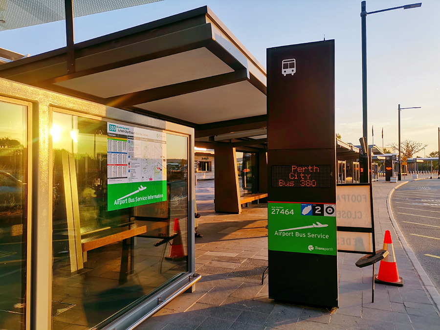 transperth bus 380 bus stop