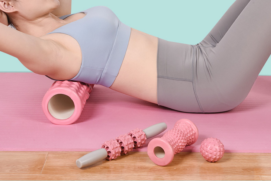 Foam Roller Set Home Workout Fitness Equipment