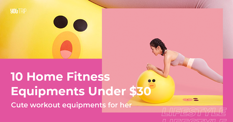 10 Cute Home Fitness Equipments For Her Under $30