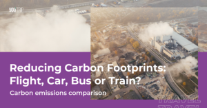 Reducing Carbon Footprint: Flight, Car, Bus or Train?