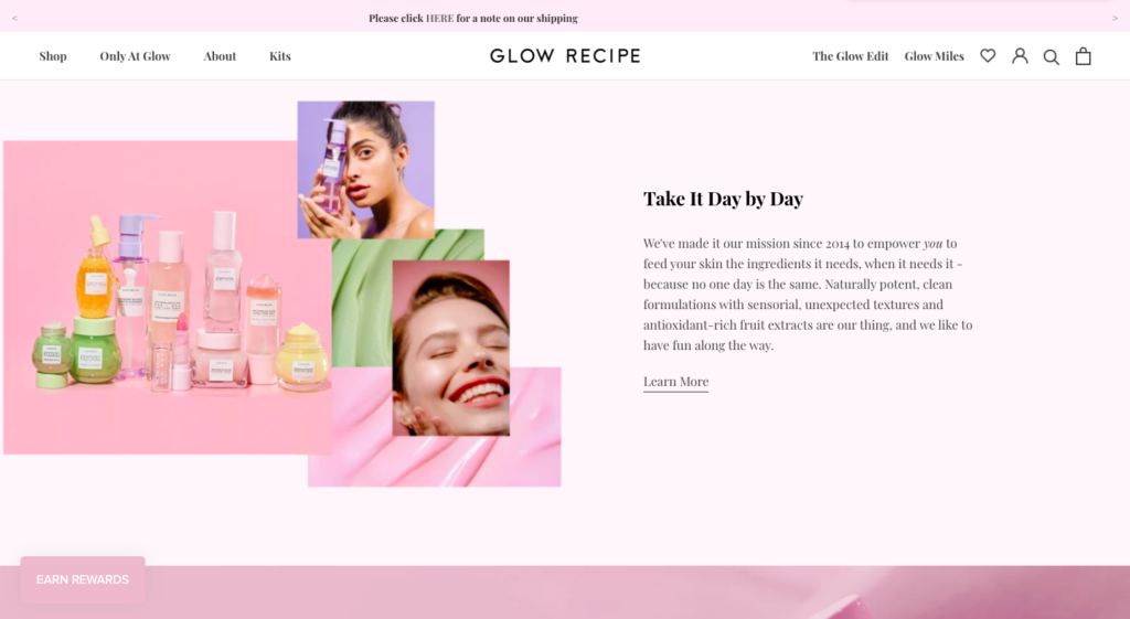 Exclusive Overseas Skincare and Makeup: Glow Recipe