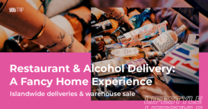 Restaurant & Alcohol Delivery: A Fancy Home Experience