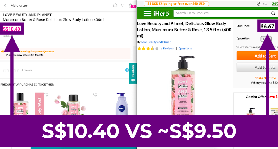 ian: Love Beauty And Planet Glow Body Lotion Price Comparison