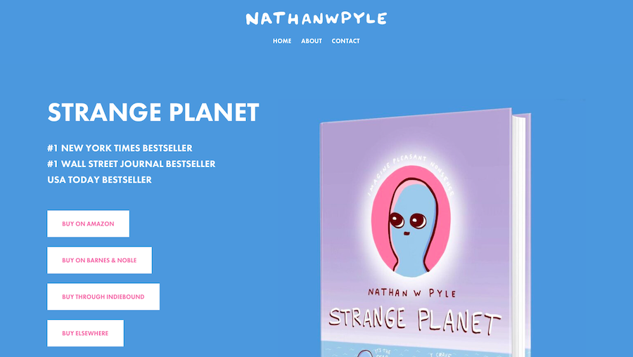 Best Patreon Creators: Best Podcasts To Support: Nathan Pyle Strange Planet